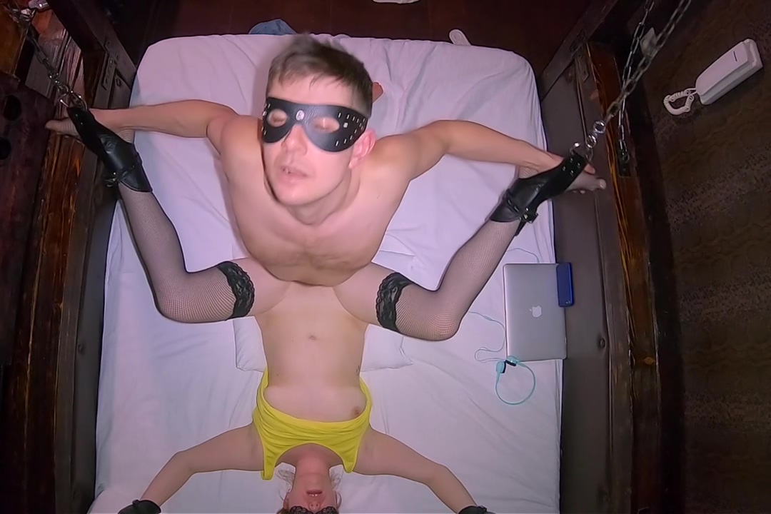 Ginger Caught Masturbating to Friend Vid - Chained and Fucked till Creampie