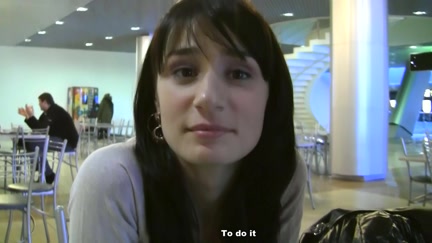 Titted student 18+ fuck in a mall