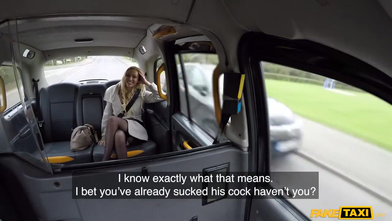 Amber Jayne - Lingerie Clad Milf With Enhanced Tits Gets Fucked In The Cab