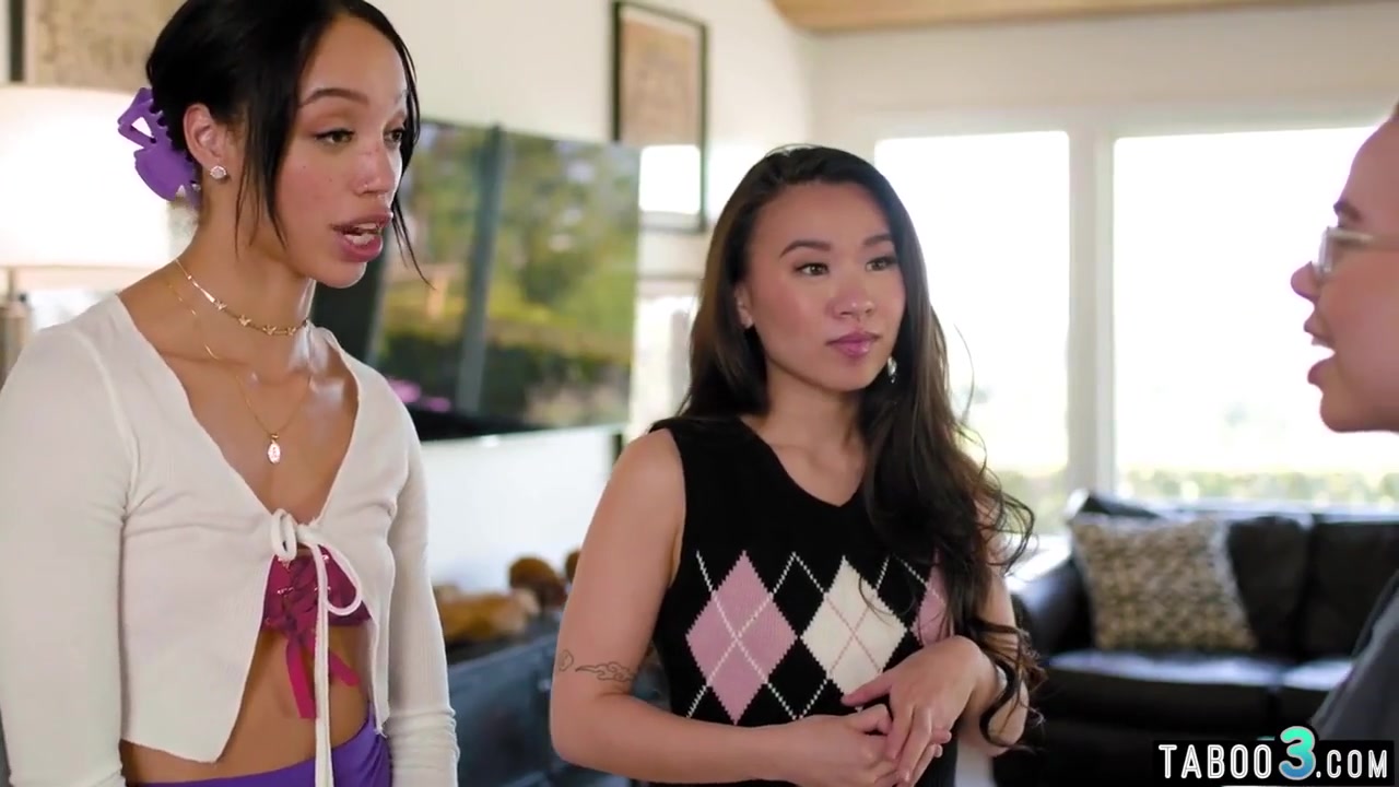 Hot Lesbian Teaching A Petite Small Titted Asian teen 18+ - Alexis Tae And Kimmy Kim