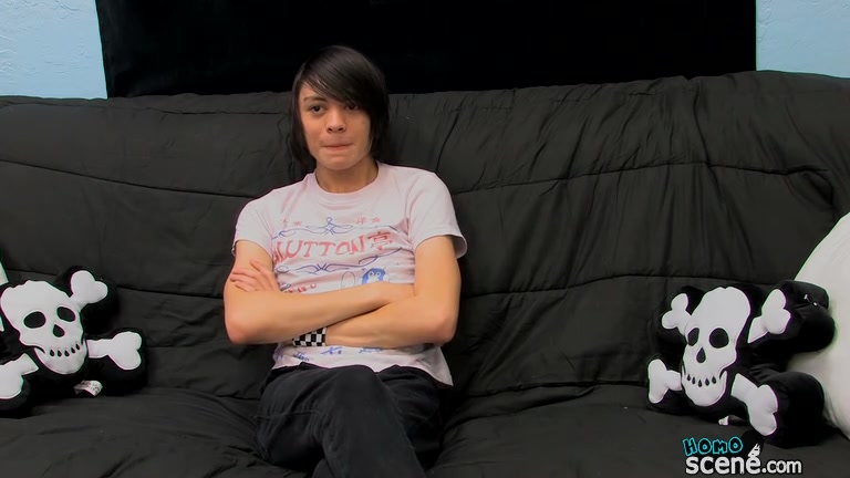 Roxy Enjoys A Glass Dildo While He Wanks - Roxy Red