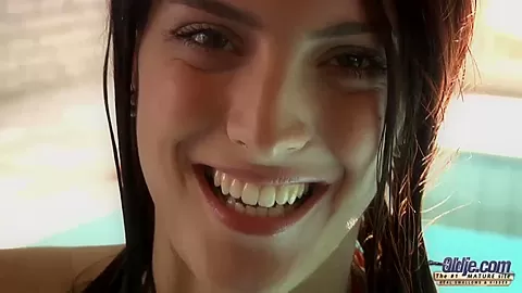 Old Young Porn Babe gets fucked gives a blowjob closeup