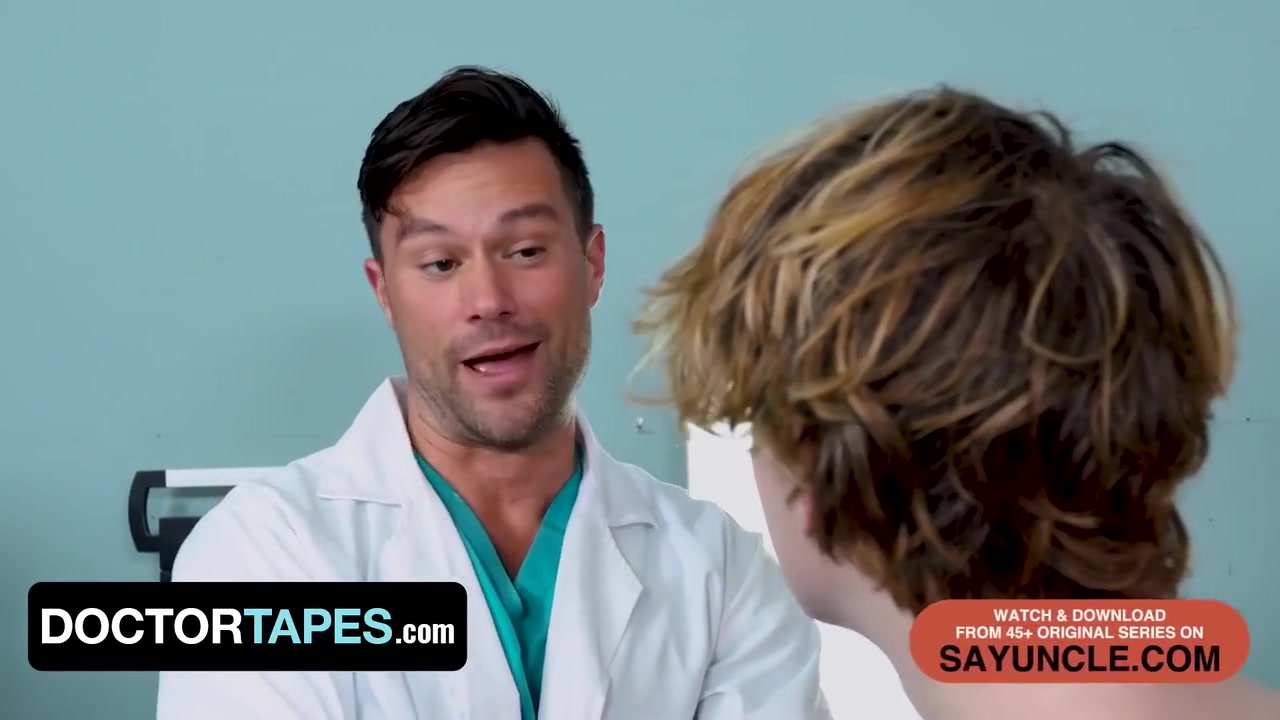 Doctor Dilf Fucks Skylar Hard, Topping The Sweet Guy And Stretching Out His Tight Hole