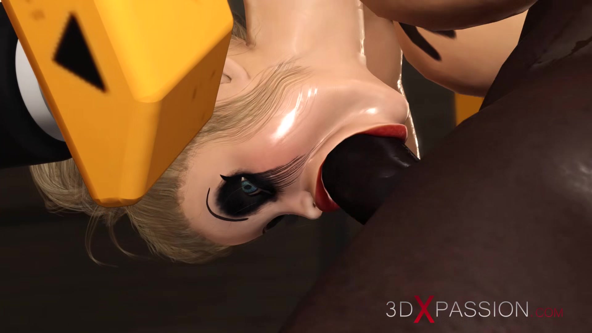 Sexy blonde loves a hard fucking in restraints