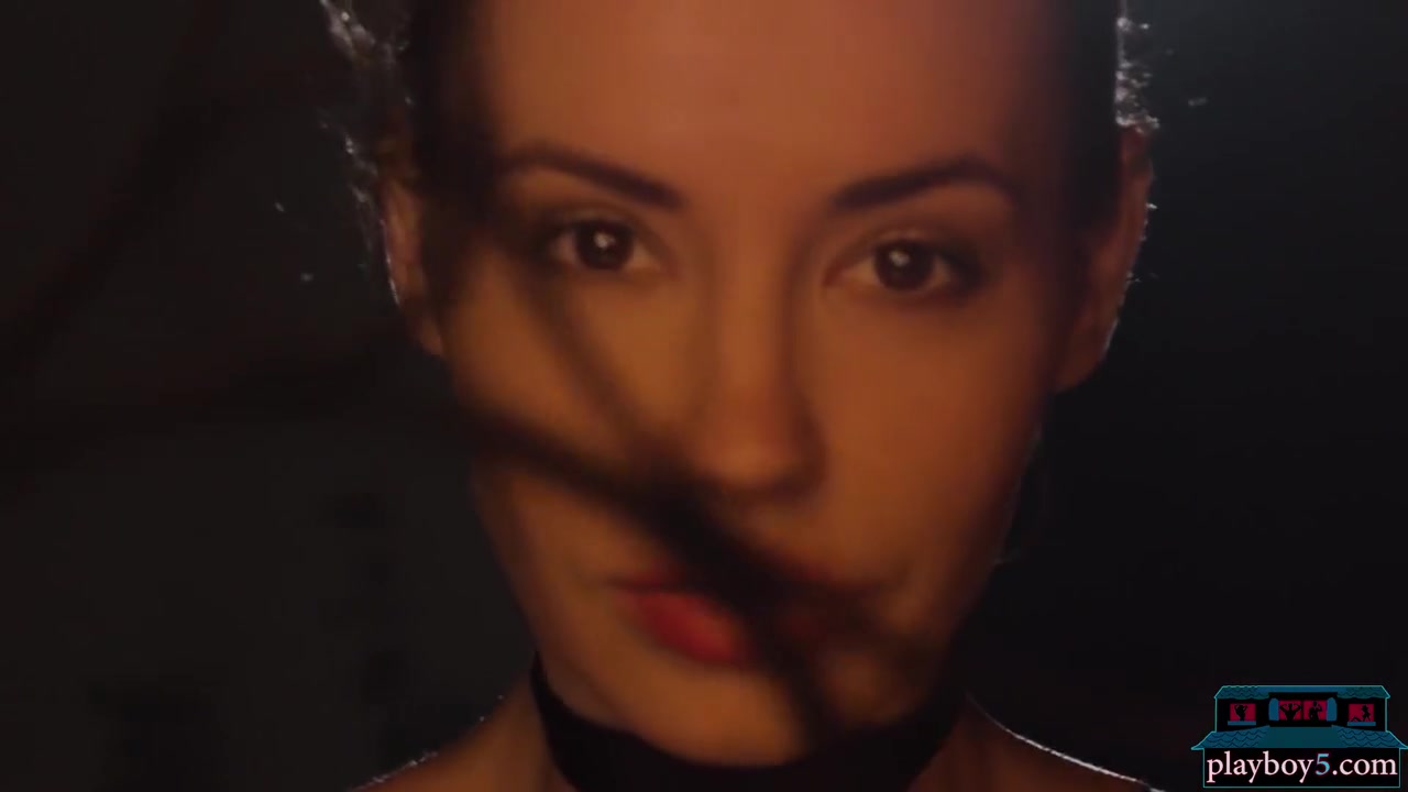 Czech Milf Beauty Elilith Noir Playing With Fire In The Nude For