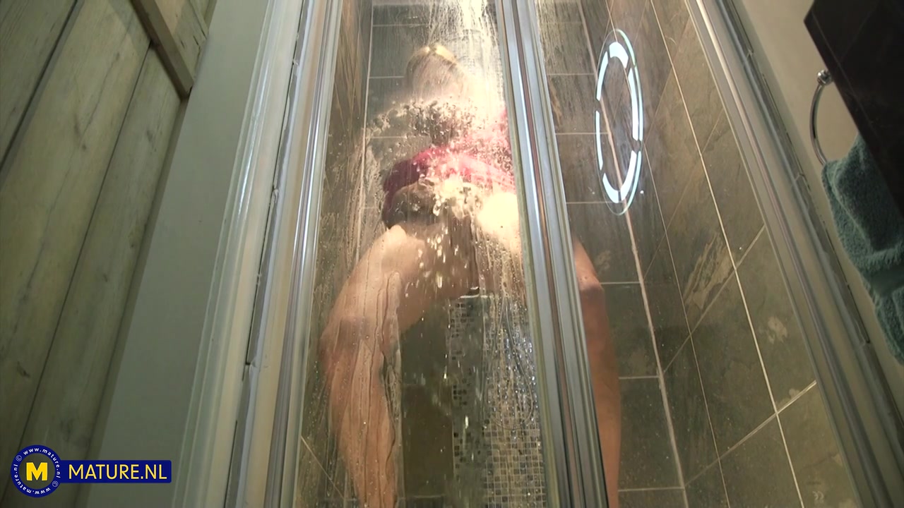 Compilation Of Mature Molly Maracas Pissing Outdoor On The Beach, In The Shower And More - MatureNl
