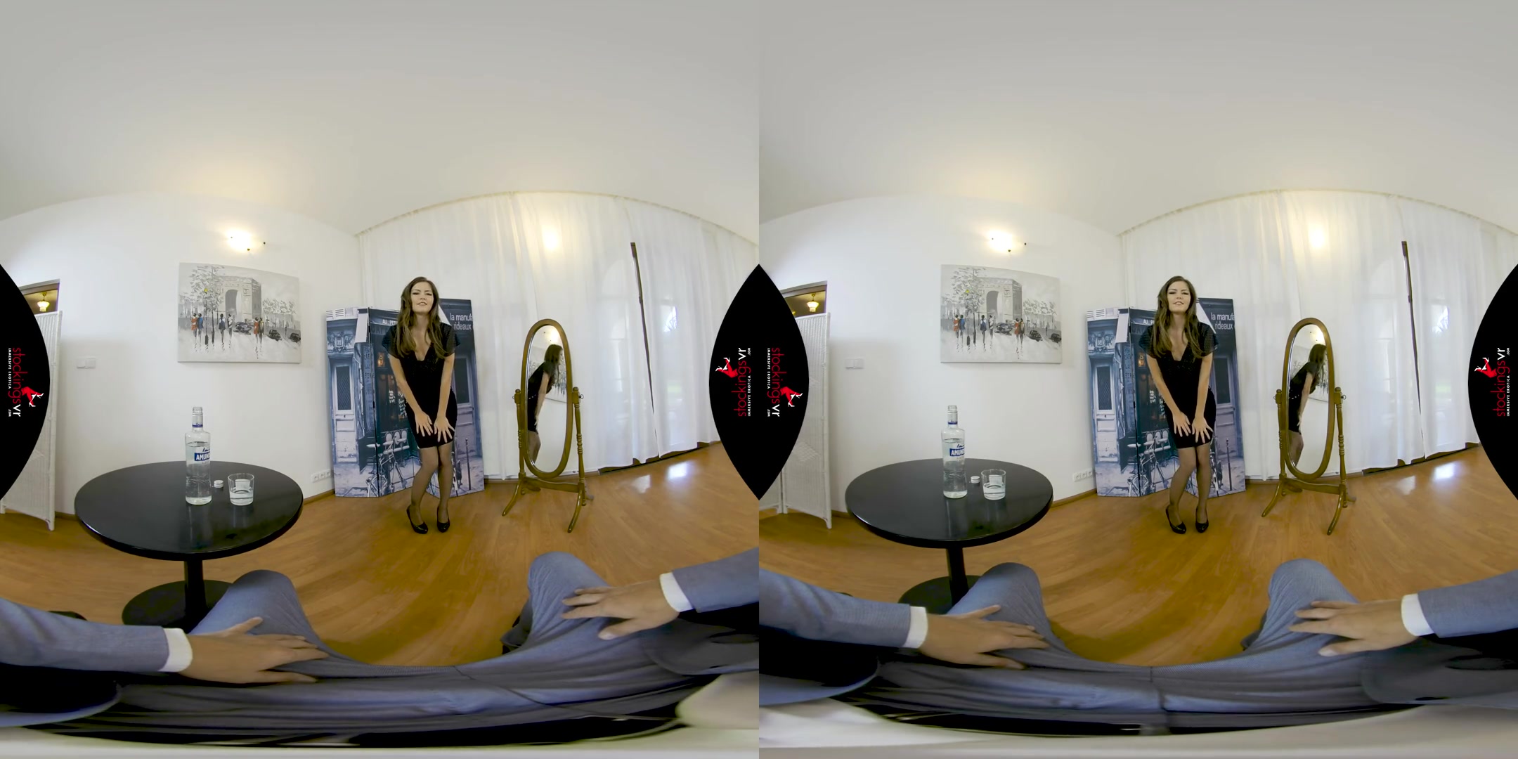 Posh Lady Lapdance - Hot Pornstar Sucks your Cock in VR