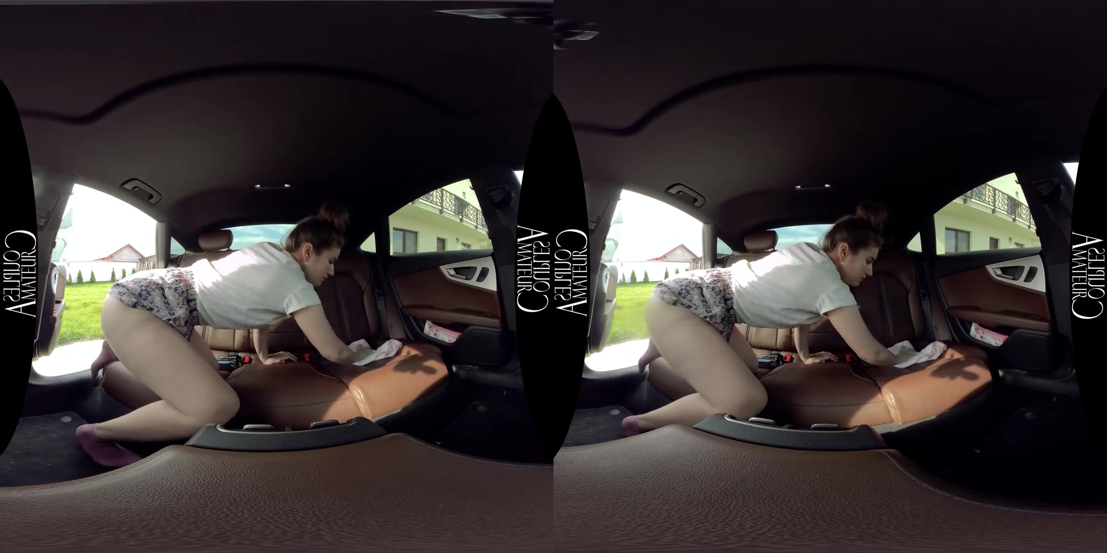 Backseat Quick Fuck - Amateur Boyfriend and Girlfriend 3D Porn
