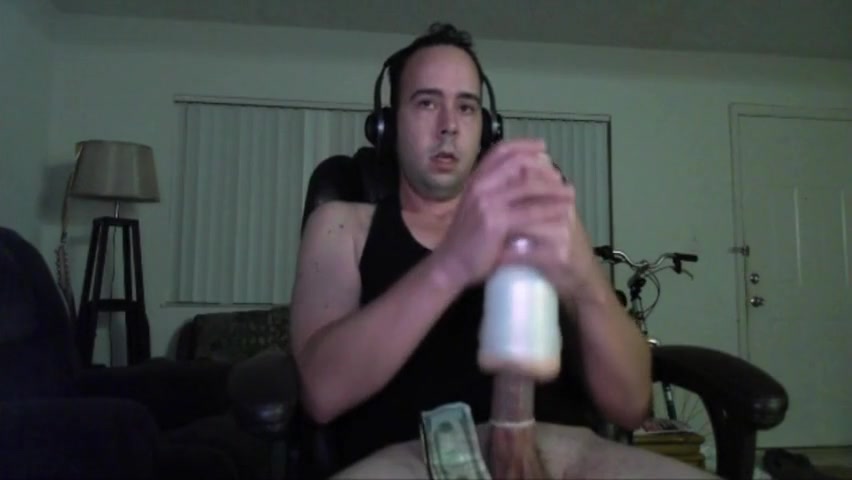 Cum Twice - Filling A Condom With From My Large Dick
