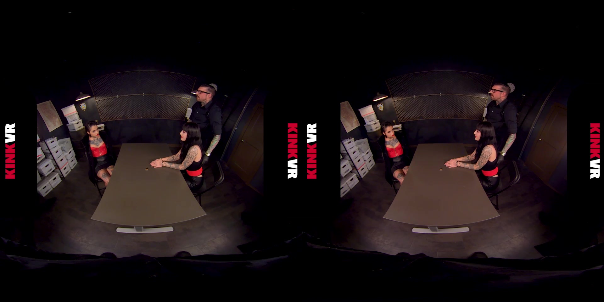 Leigh Raven & Charlotte Sartre in Crushing Convictions I - KinkVR