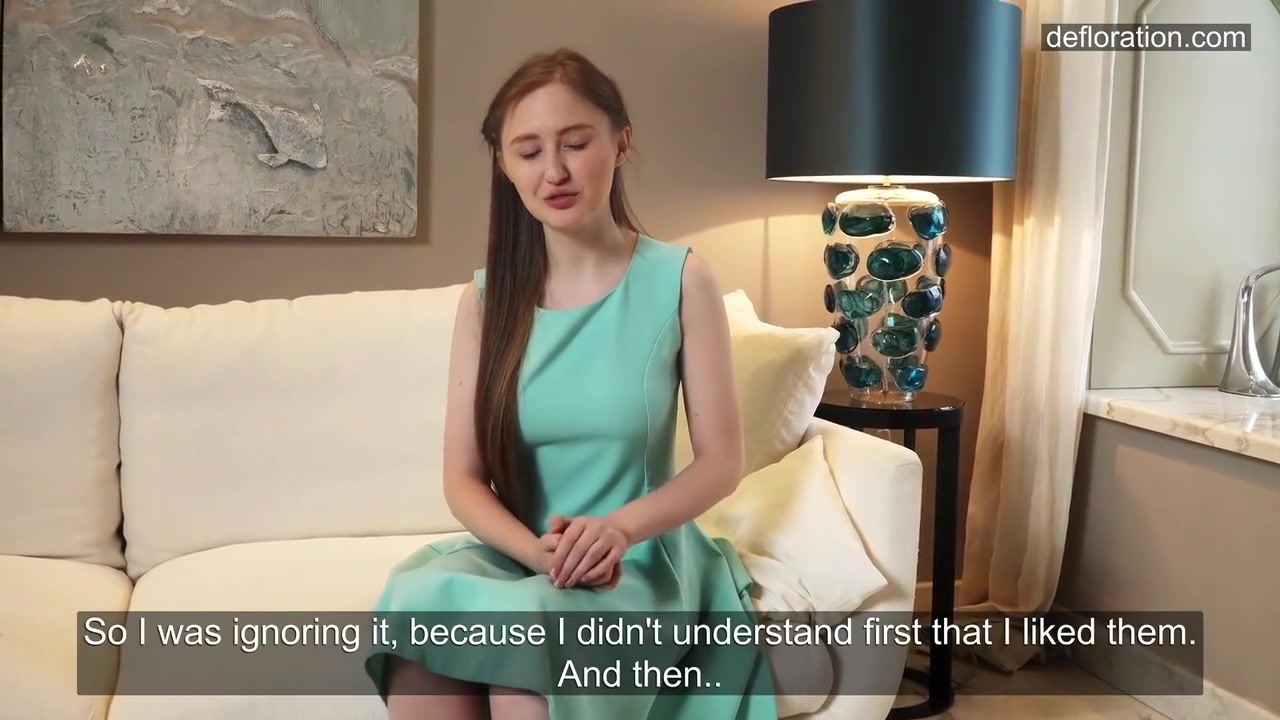 Shy Virgin Girl Anna Casting