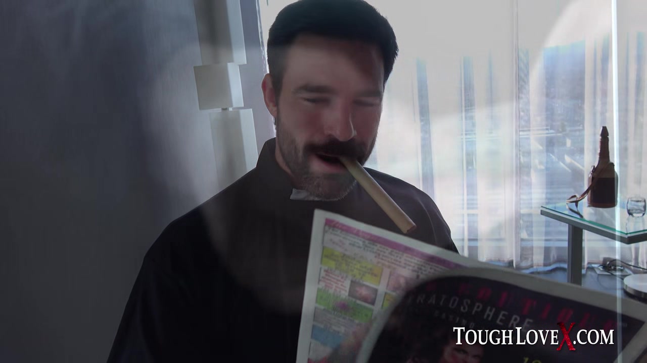 TOUGHLOVEX Ivy Lebelle rough sex with a priest