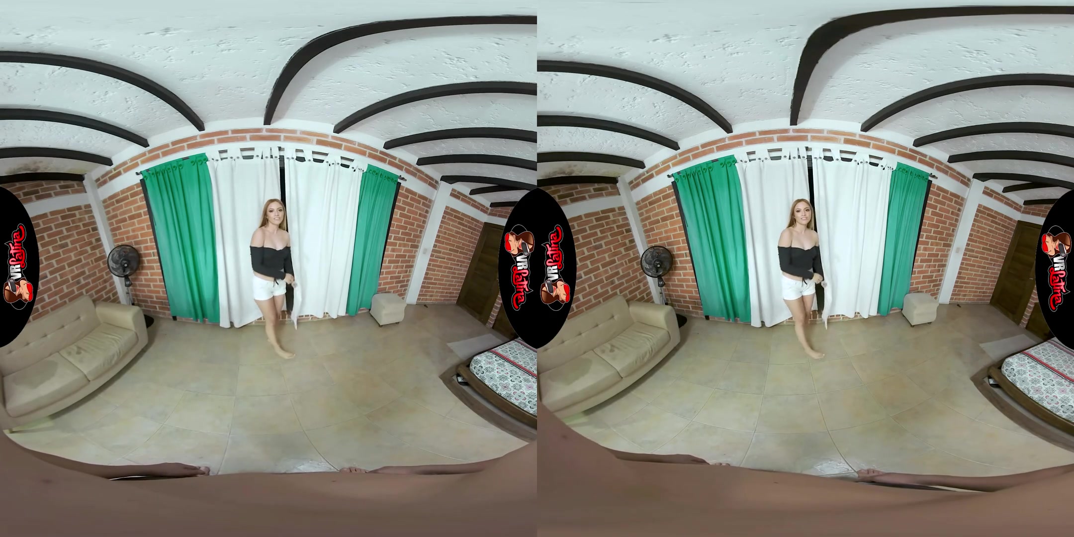 Ass On Fire - Sexy Latina teen 18+ College student 18+ POV VR