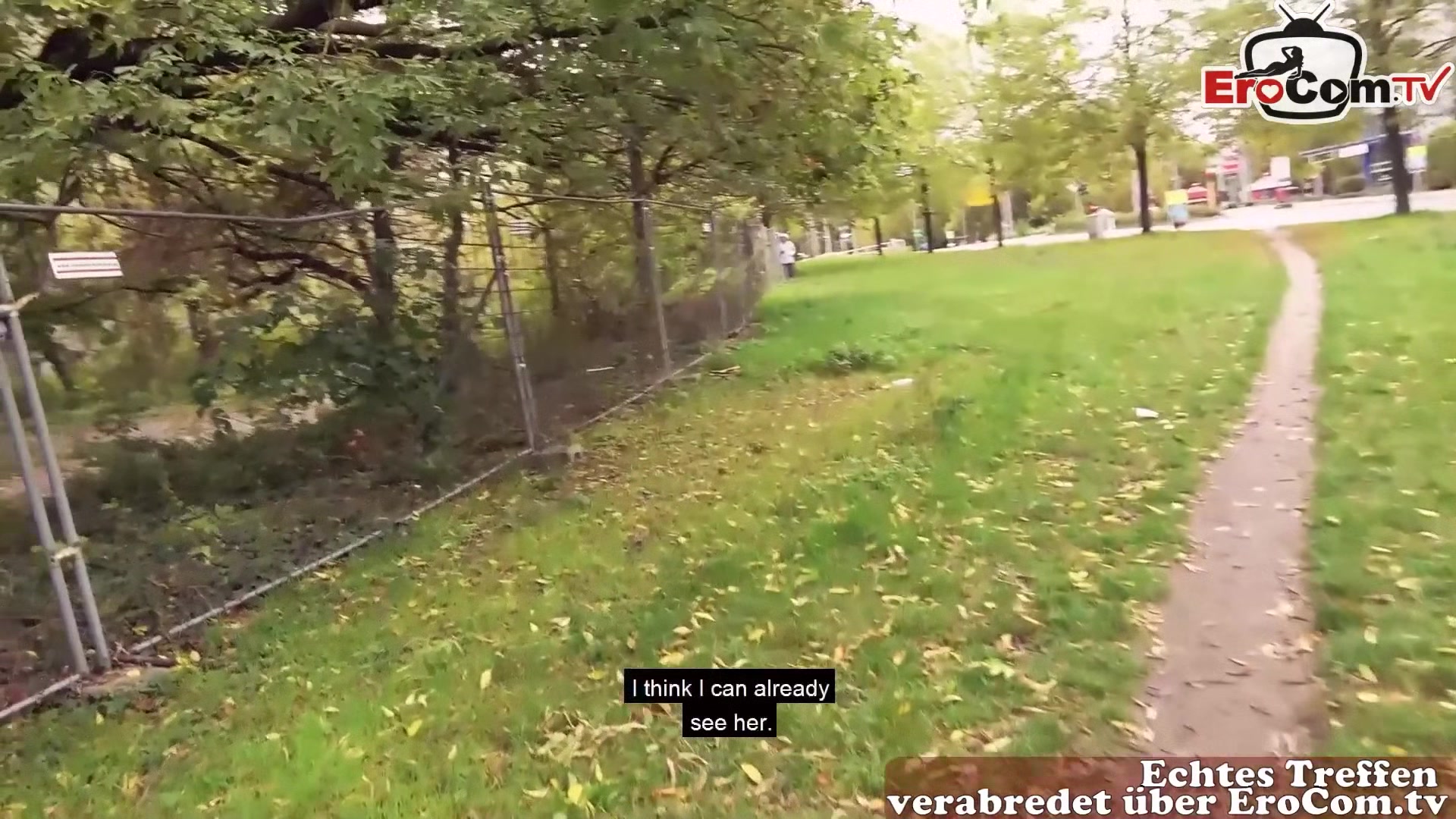 Cute shy Student teen 18+ try outdoor date with german pick up guy