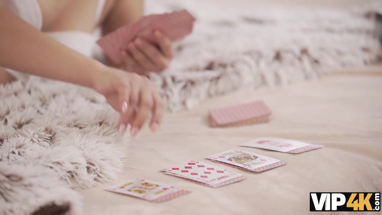 VIP4K. Hard interracial sex is more interesting than poker tricks
