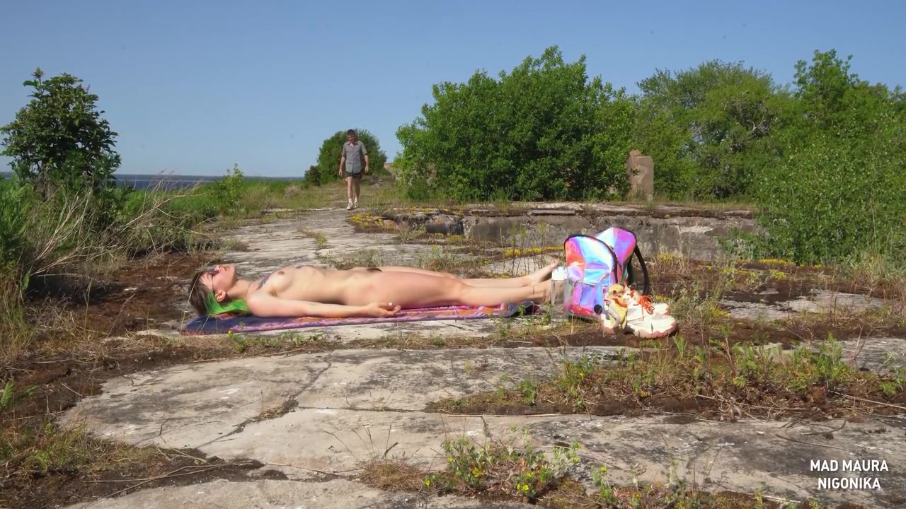 Hot Blowjob On The Seashore - Nigonika Blowjob 2024 With Best Hot