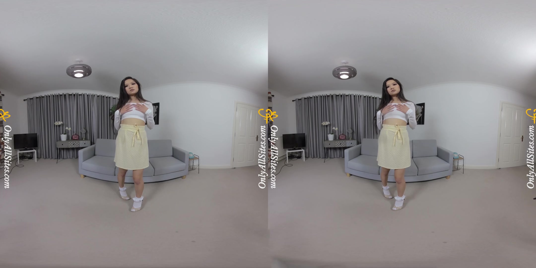 Louisa Lu - Asian Hottie Louisa Gets Naked - OnlyTease