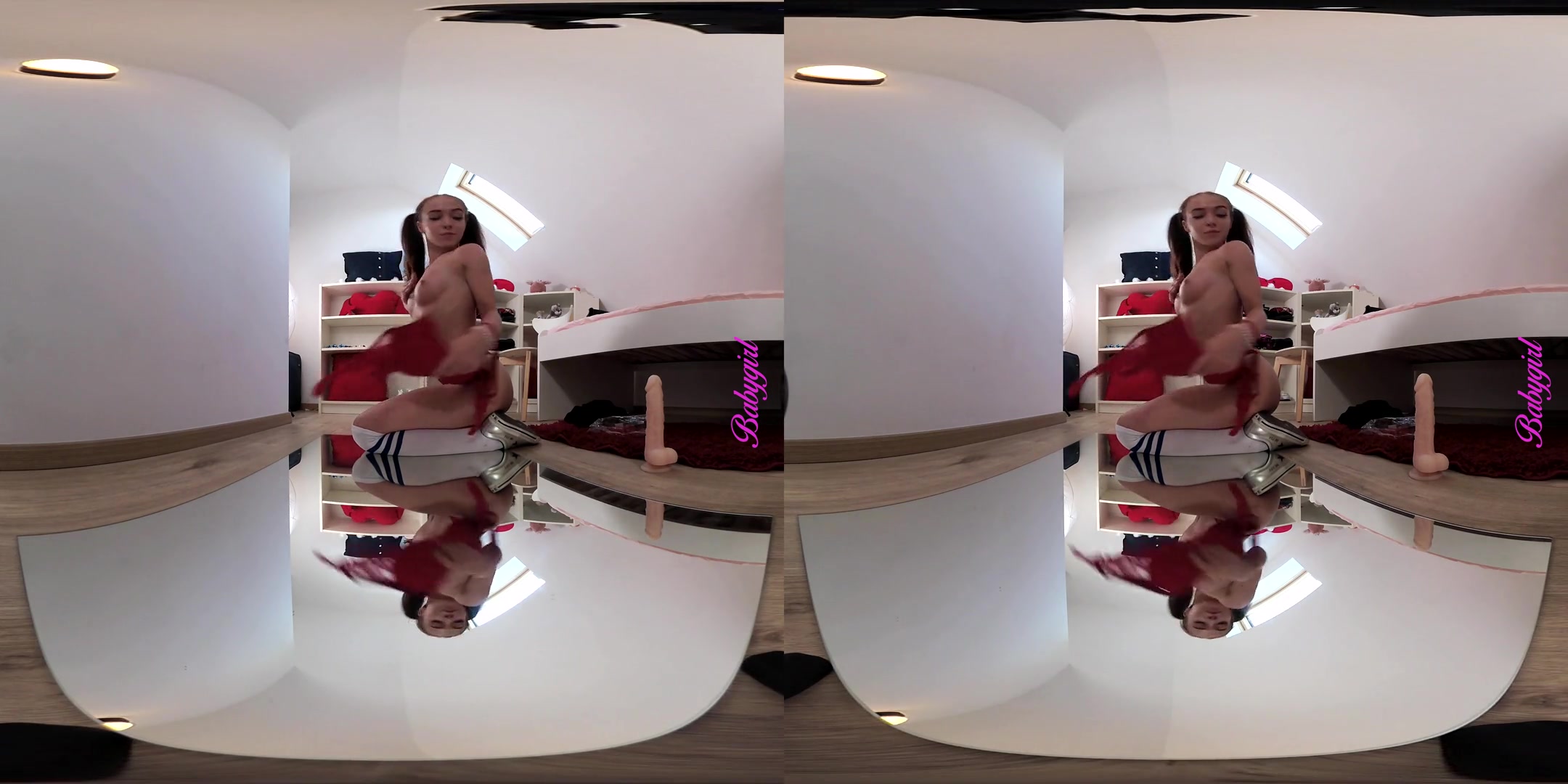 Nata Ocean in Tiny Cosmic Cheerleader - Mirror - perVRt