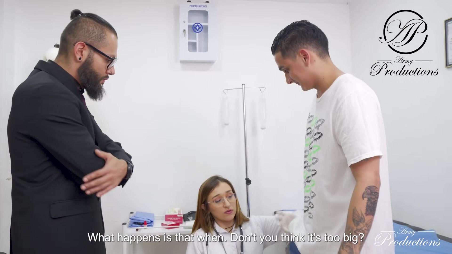 Doctor Discover Big Cocks For First Time - Armyproductions