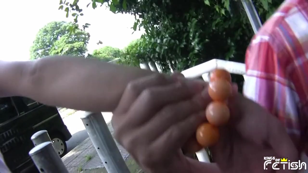 Japanese Teen Play With Toys In Car And Squirts Outdoor While Getting Her Pussy Fisted By A Guy