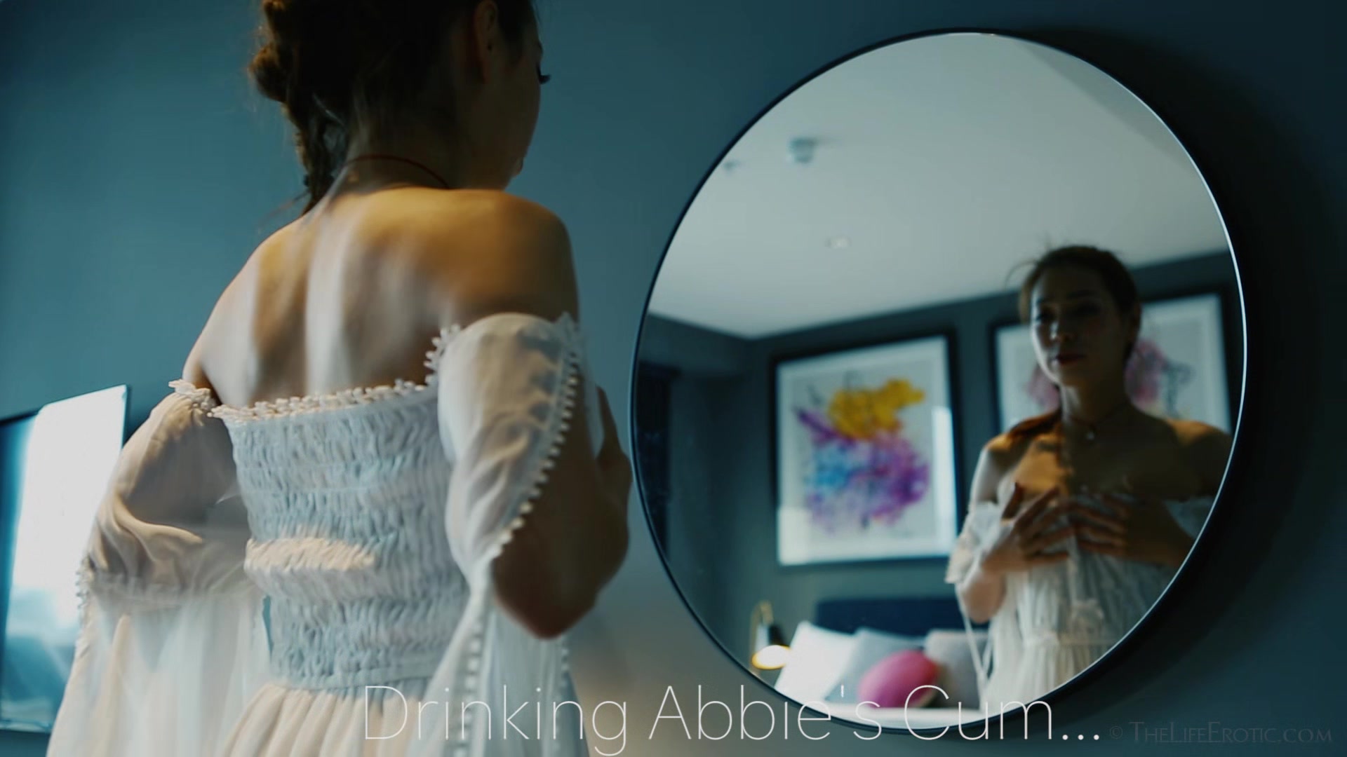 Drinking Abbie's Cum 2 - Abbie - TheLifeErotic
