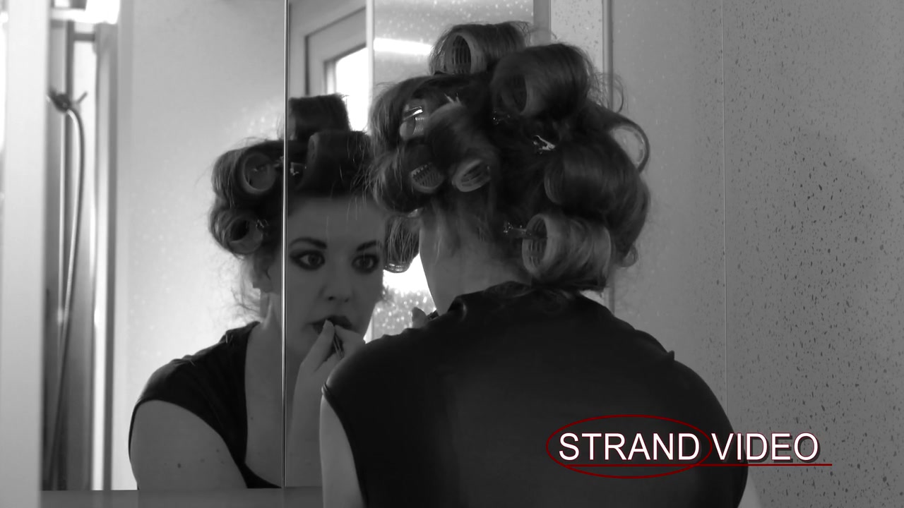 Punished In Her Curlers
