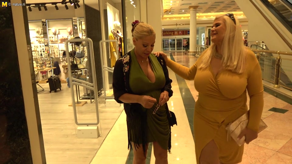 Two Big Breasted Mature Ladies Shopping For Toys - MatureNL