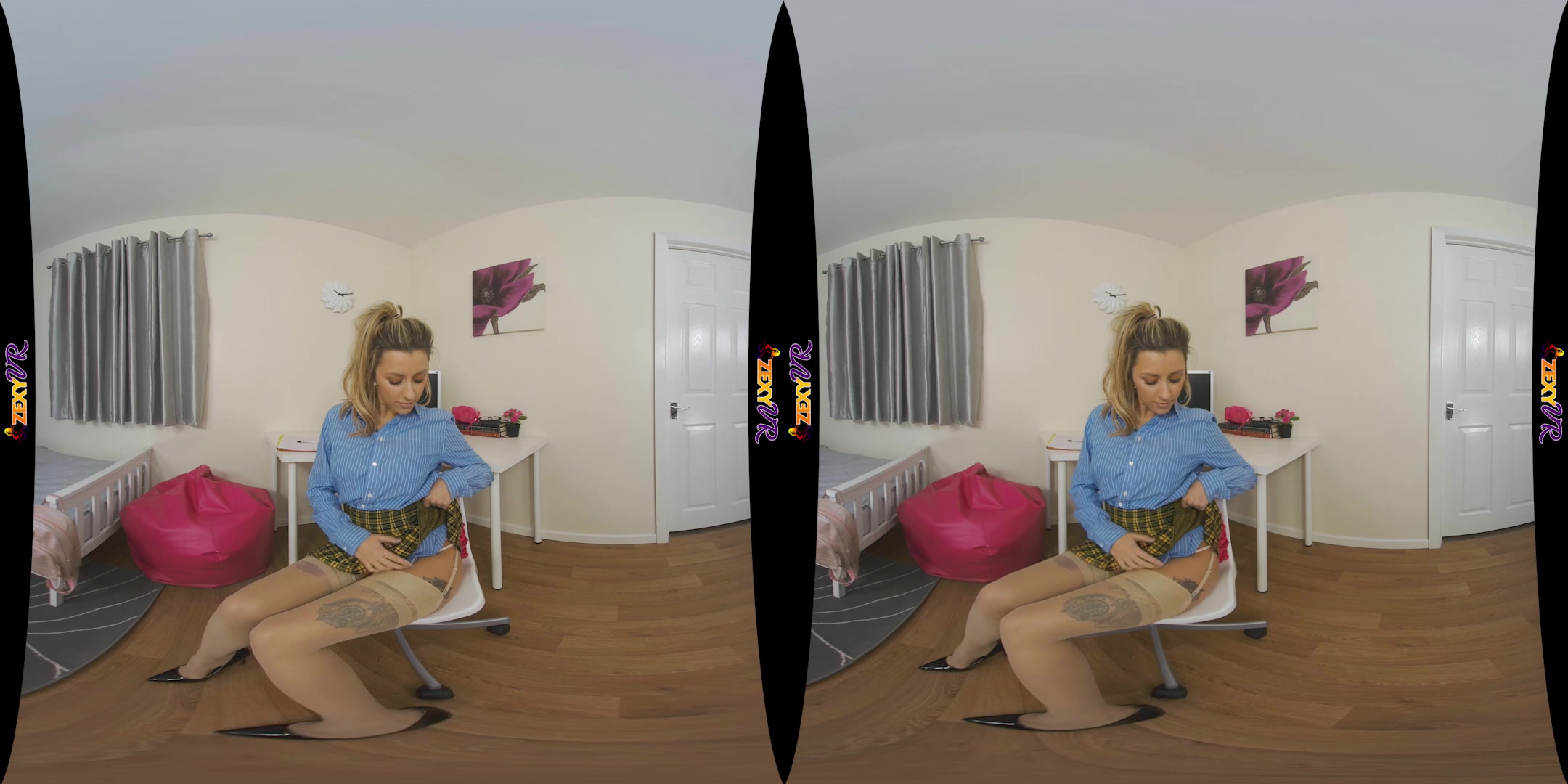 Home Work featuring Louise K - ZexyVR