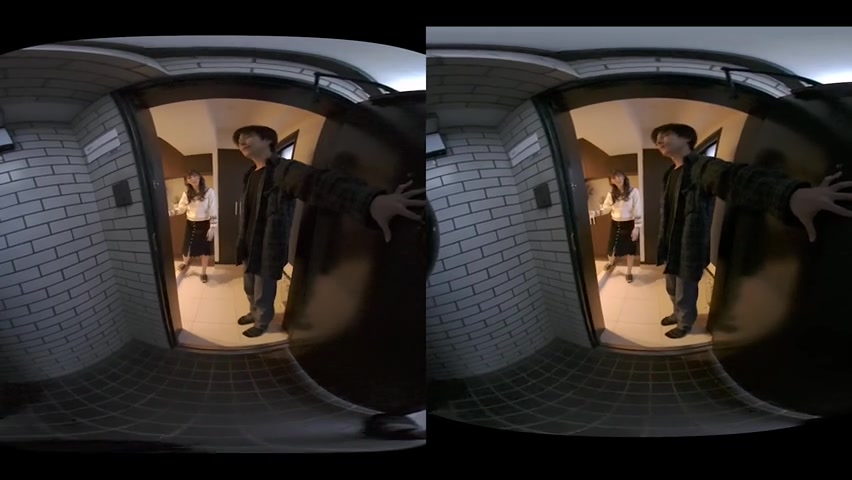 Maki Koizumi [VR] In Front Of Her Husband : I get weird when drink - Caribbeancom