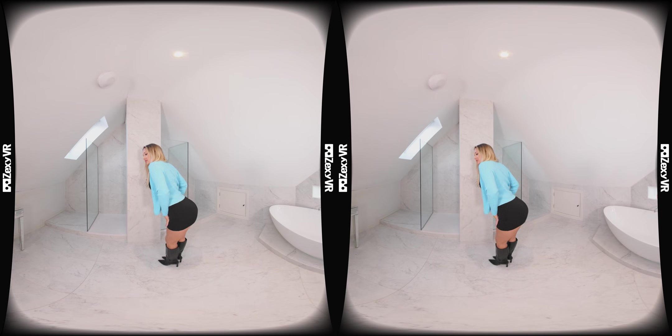 Bathroom Stripdown - Zexyvr - Vr Porn Video