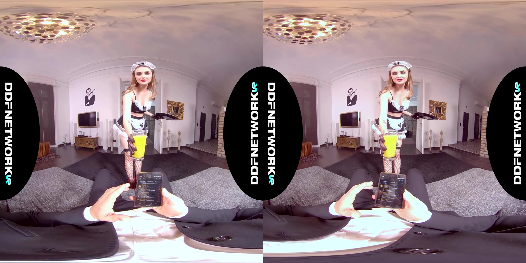 Lena Reif in French Maid Fantasy - DDFNetworkVR