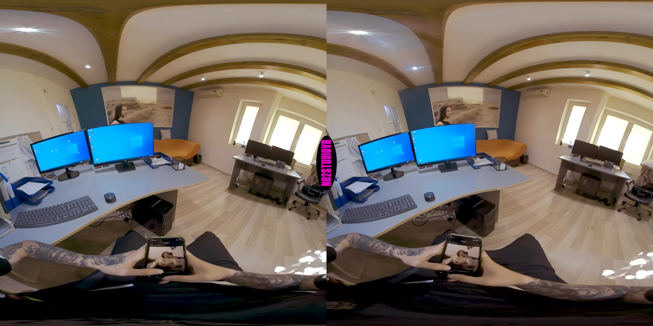 At the Office - Busty Secretary - No2StudioVR