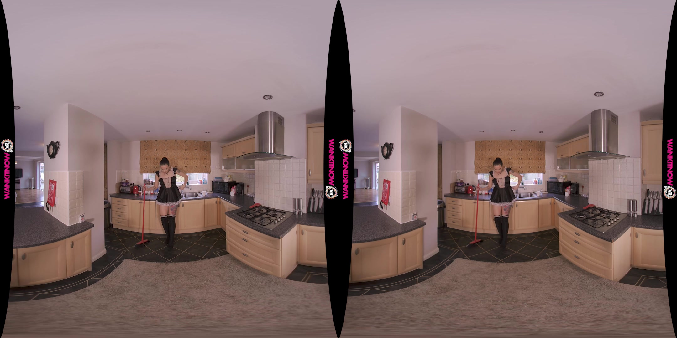 Dirty Maid featuring Keeley - WankitNowVR
