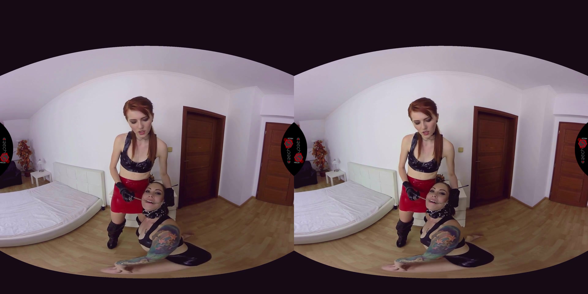 CzechVRFetish 084 Redheaded Mistress with Slave