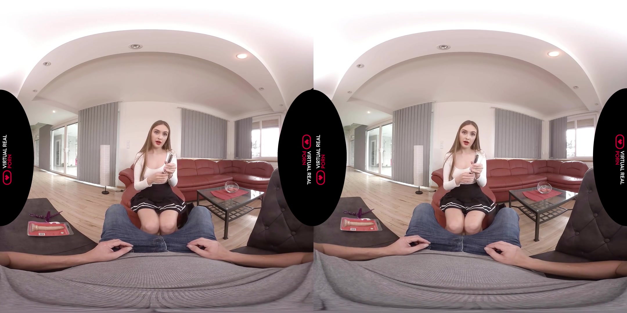 Lena Reif in Cock-To-Door Service - VirtualRealPorn