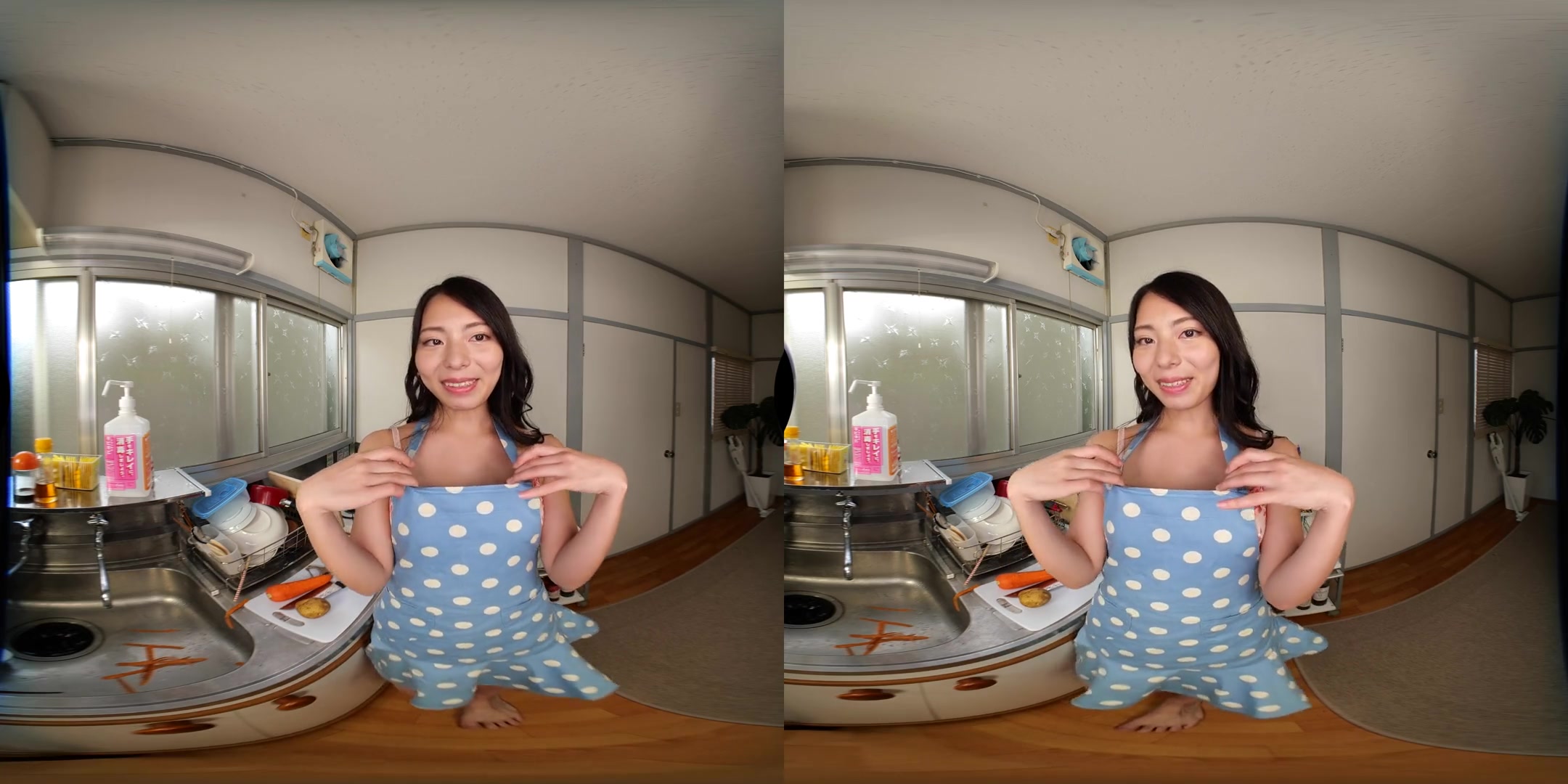 Apartment Days! Chiaki Narumi Act 2; Hot and Sexy JAV Idol as your Virtual Girlfriend in a Non-Nude VR video