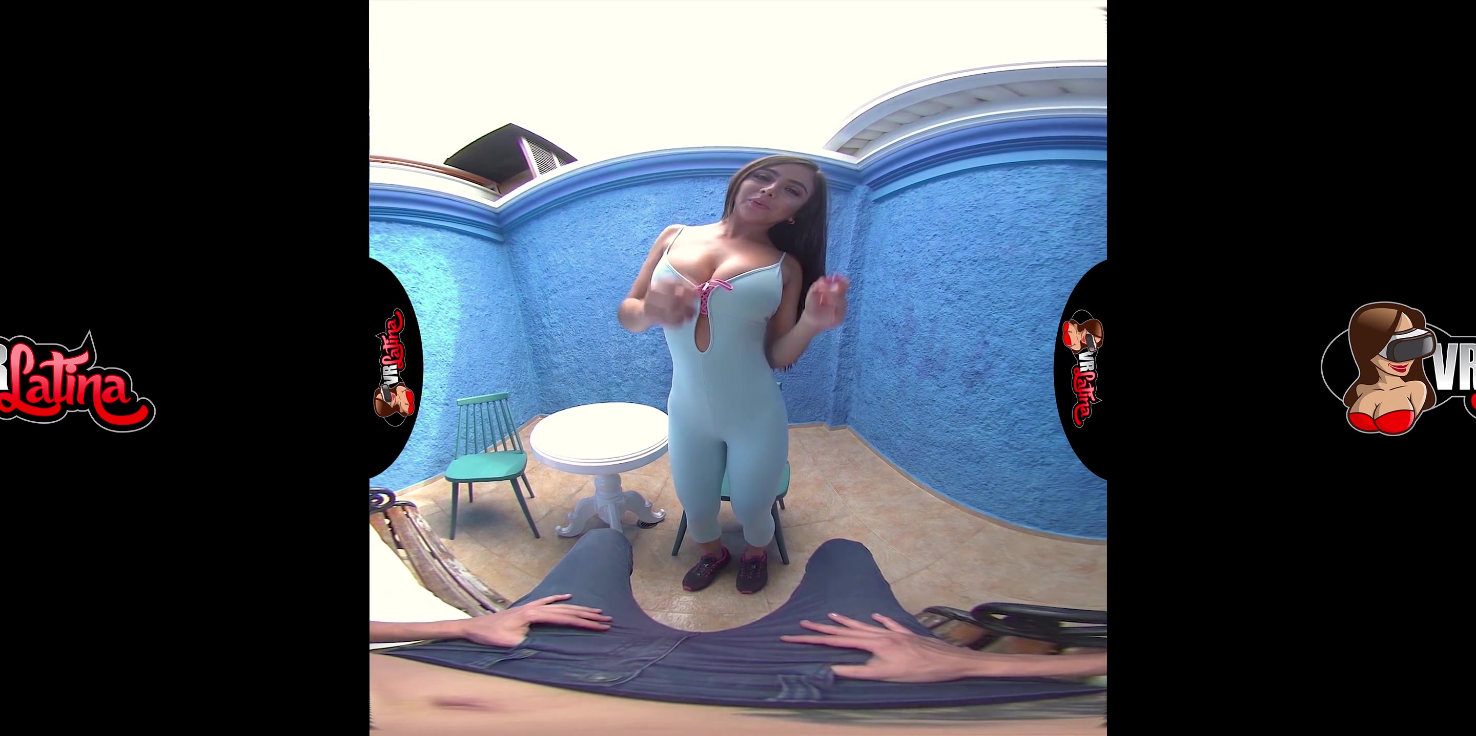 Adriana Medina in Spandex Sensation - VRLatina
