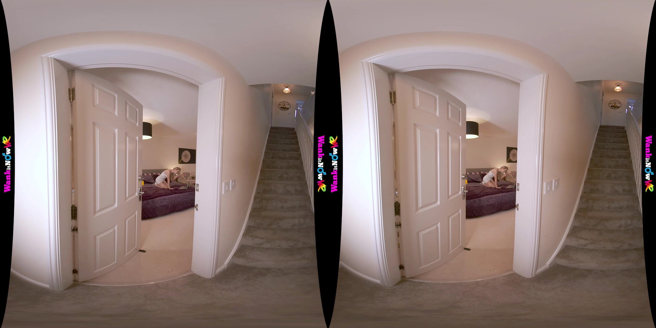 Webcam Wanker featuring Amy W - WankitNowVR