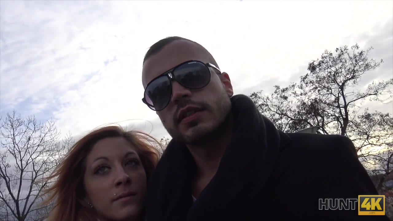 HUNT4K. Red chick wants to have sex for money