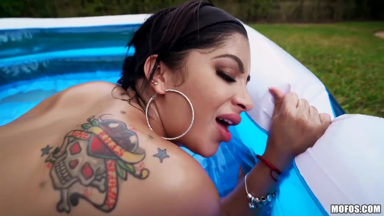 Kitty Caprice - Hot Latina With Full Lips Gives Blowjob And Rides A Huge Dick