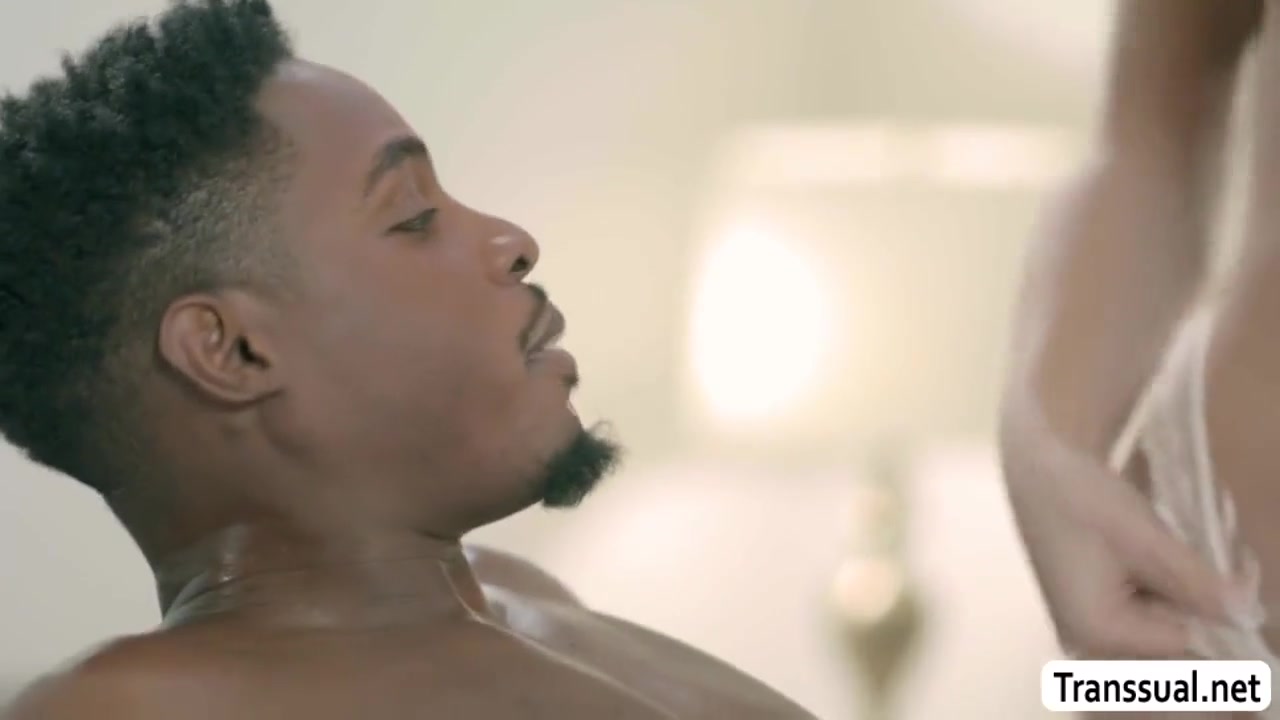 Horny Ts Masseuse Rides Client Black Cock