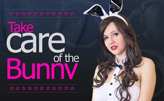 Miss K in Take Care Of The Bunny - VRConk