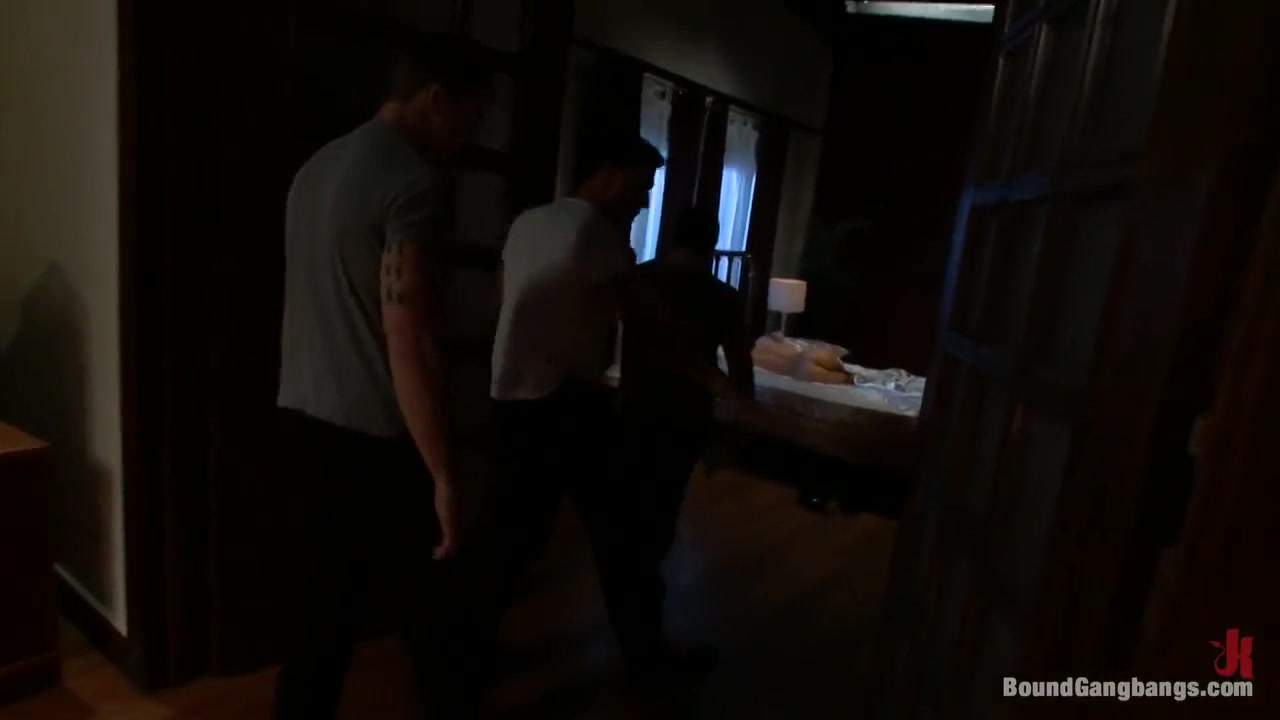 Girl Is Tied Up And Gangbanged Bdsm Gangbang Anal