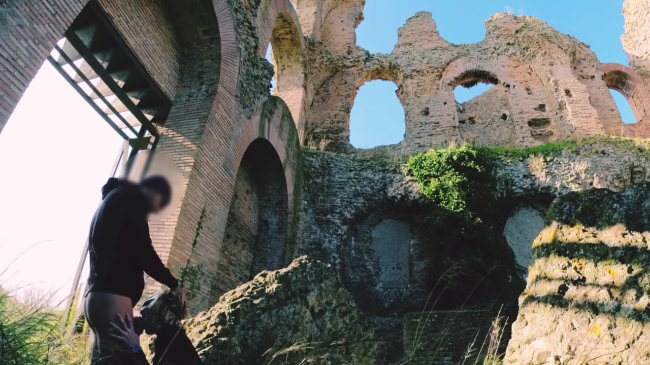 A 90 In The Roman Ruins With A Plug
