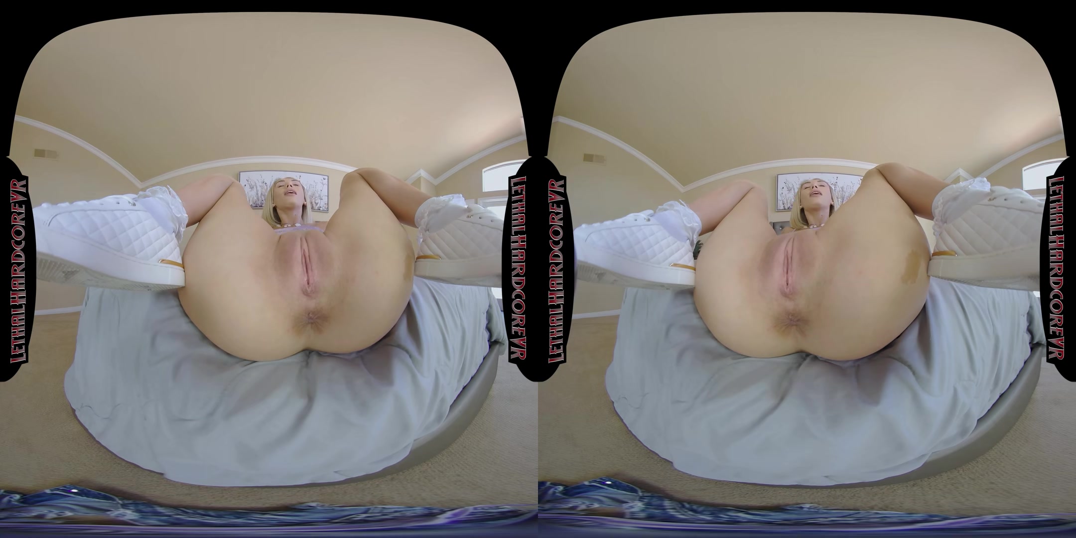 Sky's Teenage Pussy Squirts From Huge Cock - LethalHardcoreVR