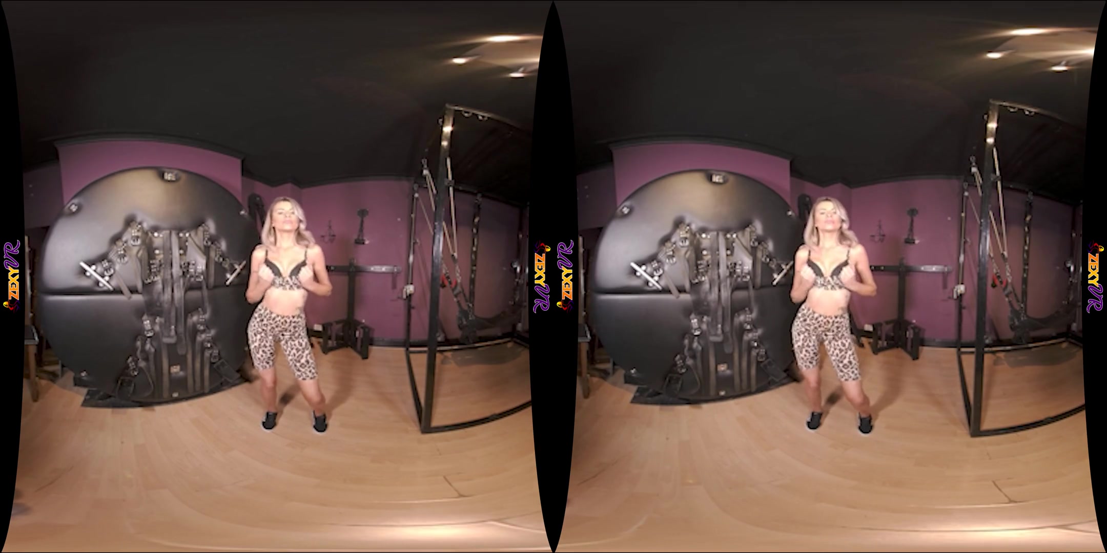 Dungeon Deviant - Cute Blonde Stripping - SexLikeReal