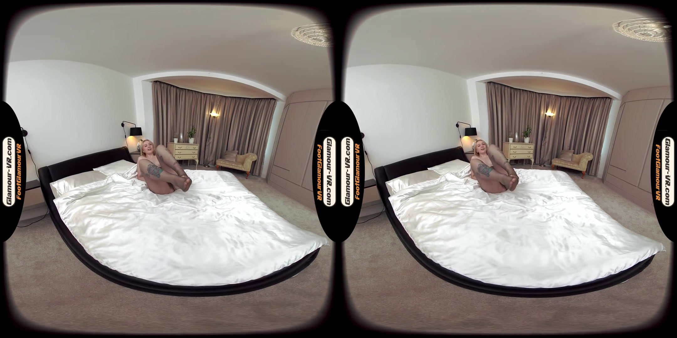 Em Yang's 8k Vr Foot Joi: E-cup Sensation Removes Tights And
