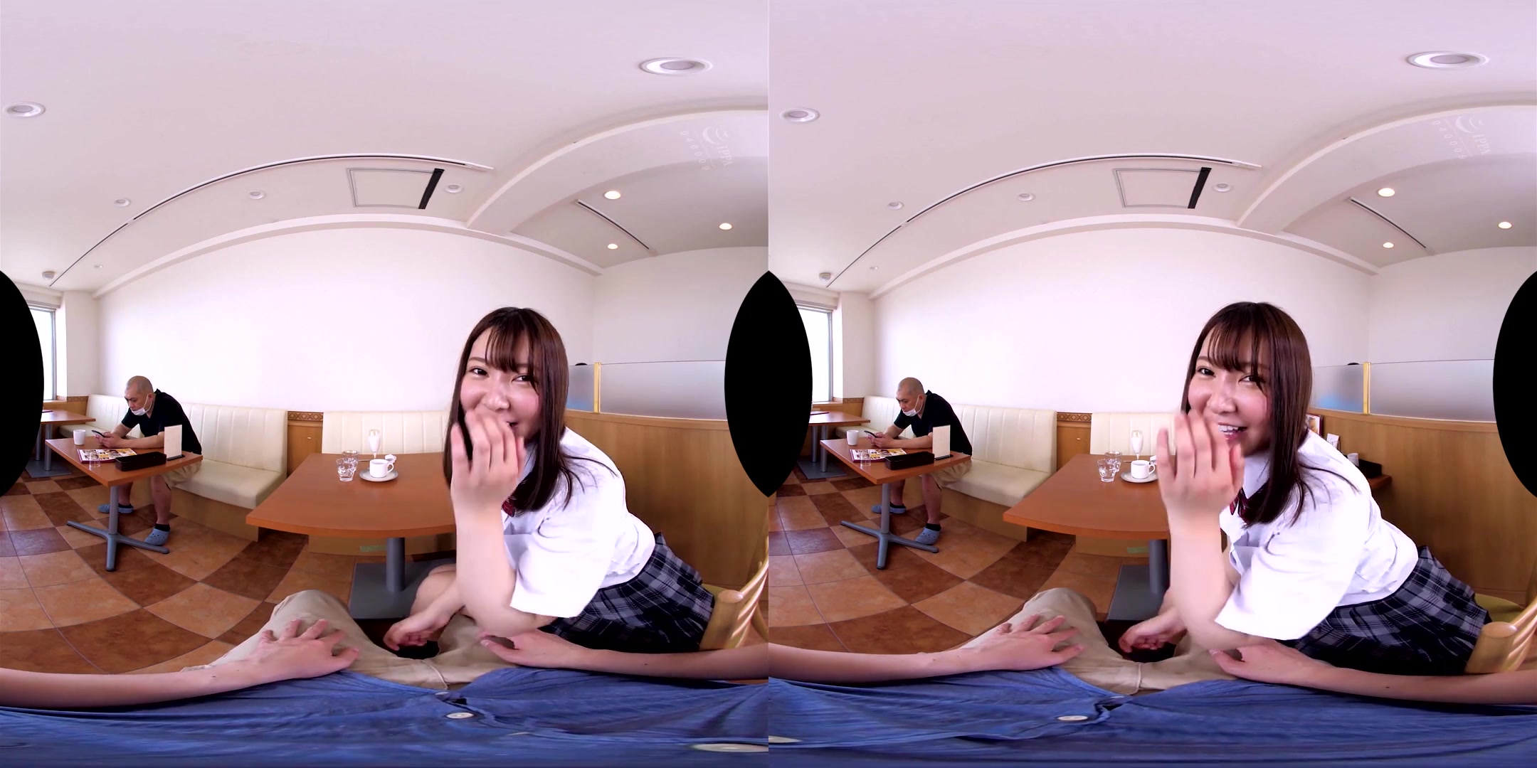 H-Cup Plump Body in a Uniform 1 - Thick Asian Public Sex
