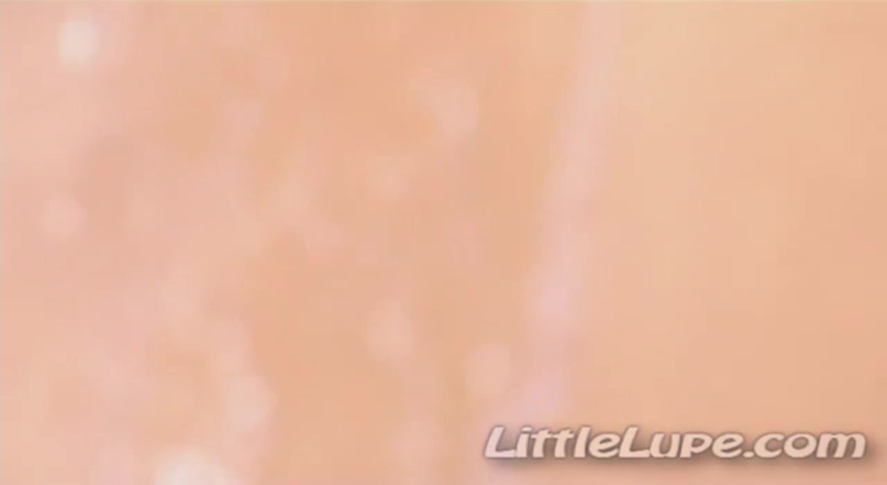 Little lupe fingering her tight petite pussy