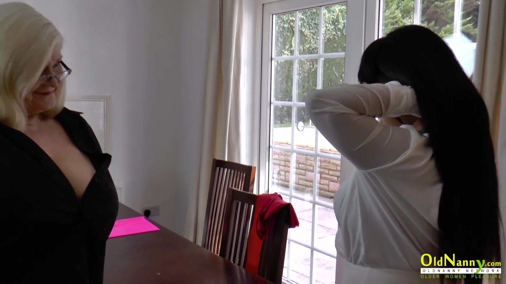 OldNannY Lacey Star Lesbian Theme Sexy Video